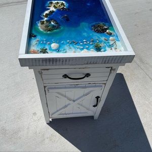 Costal nightstand or table